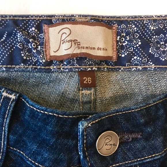 Paige Jimmy Jimmy Distressed Jeans - Picture 4 of 7